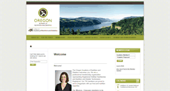 Desktop Screenshot of eatrightoregon.org